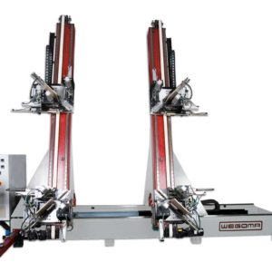Weld frames and sashes - Vertical Four-head Welding Machine WSA4V