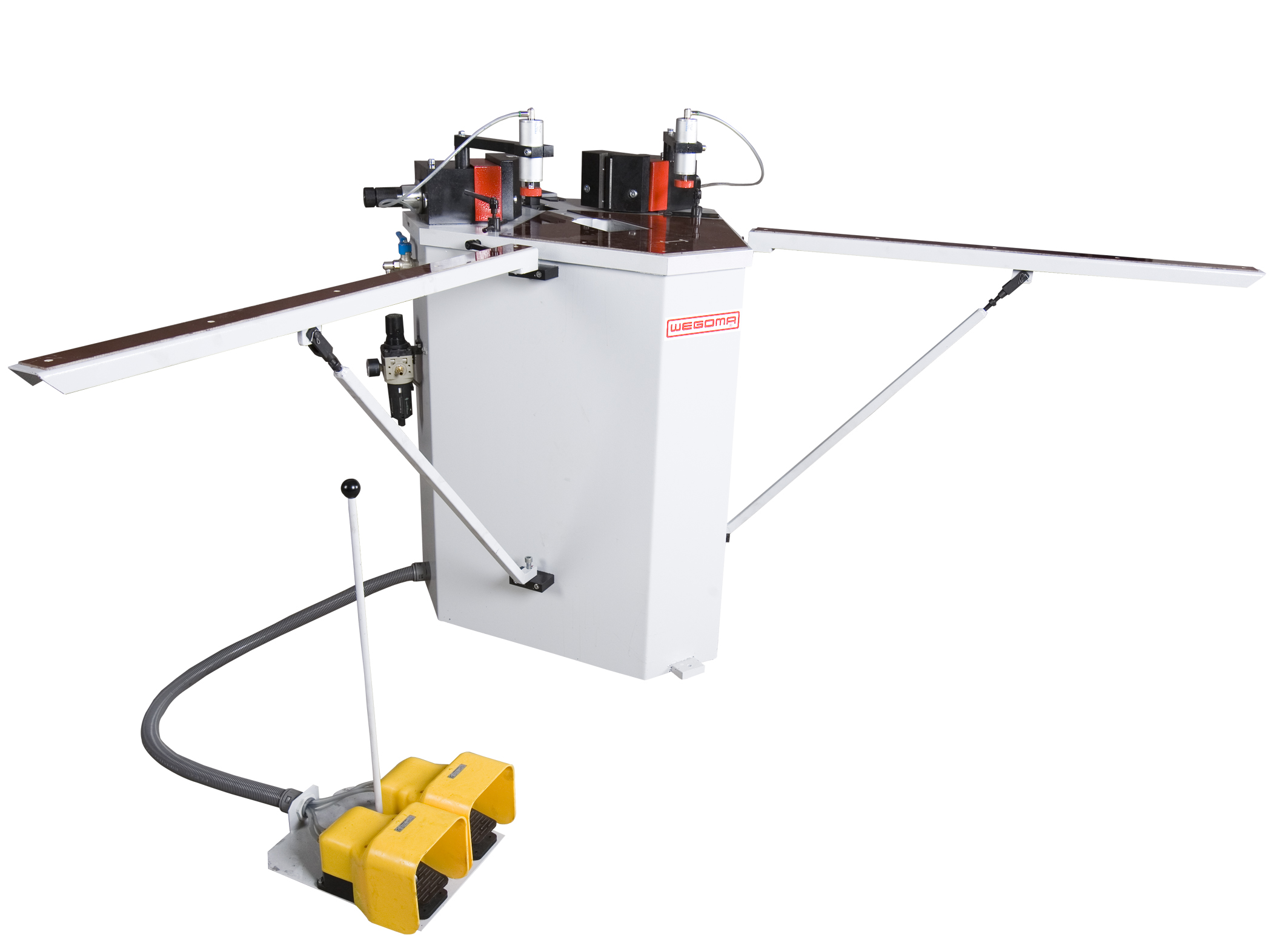 Join profile corners - Corner Crimping Machine EV175